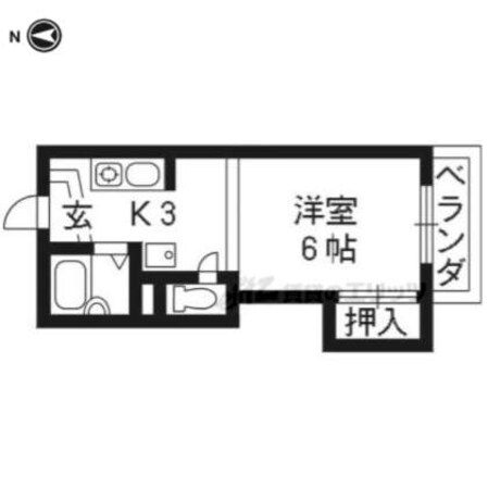 ライトハウス・ウエストの物件間取画像